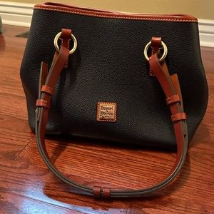 Navy Blue Dooney & Bourke Handbag- almost new condition!